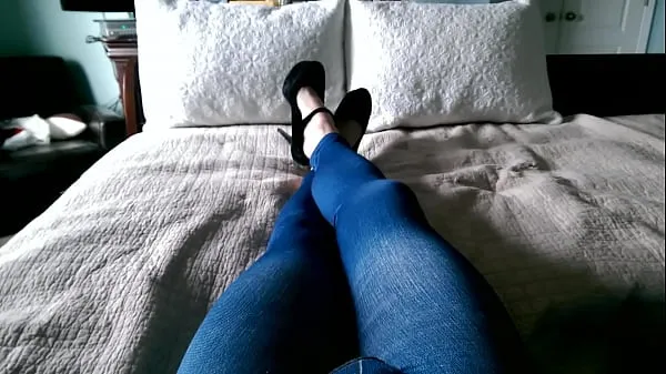 Hot Crossdresser leggings heels cumshot my Tube