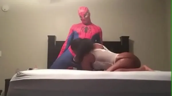 Hot Porno Parody Spiderman takes on the Black Cat my Tube