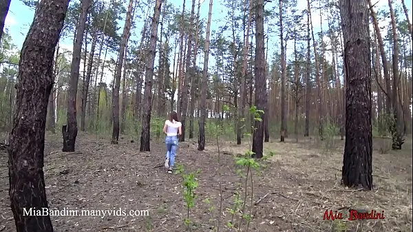Hot Public outdoor fuck for fit Mia in the forest. Mia Bandini my Tube