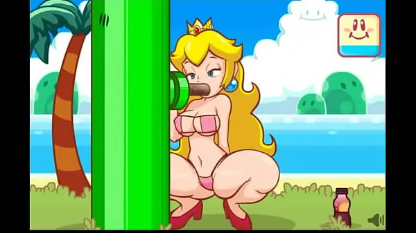 Hot Princess Peach Deepthroat my Tube