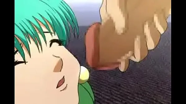 Caliente Dragon Ball Z - Bulma llevando esperma en la cara mi tubo