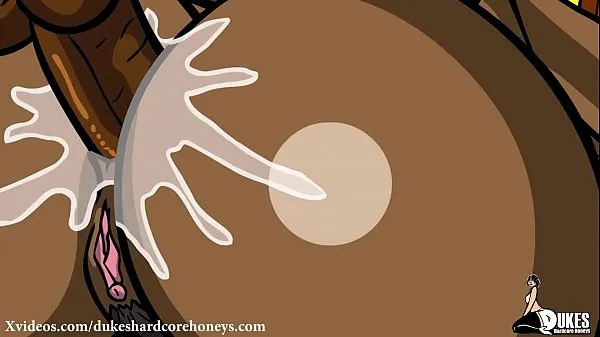 Hot Big booty Black BBW take huge cock up her ass my Tube