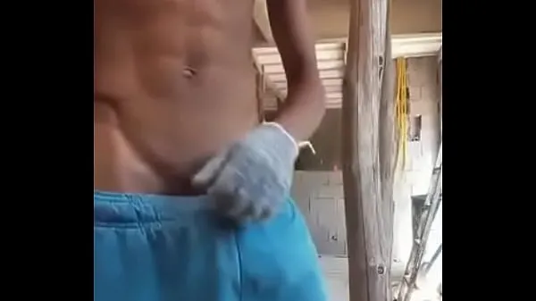 Caliente Chacal Albañil Heterocurioso Enseñando La Verga mi tubo