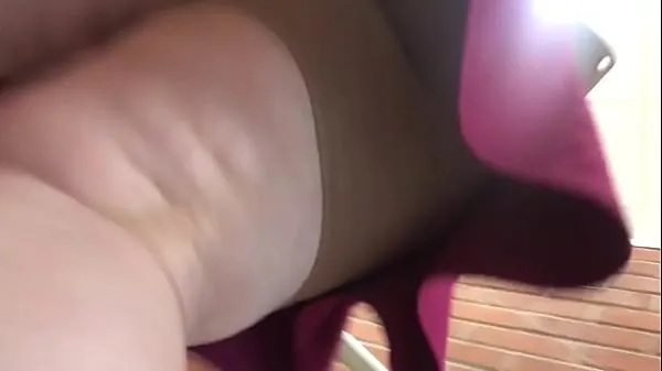 Caliente Upskirt pawg profesor mi tubo