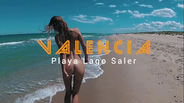 Populer Russian Girl Sasha Bikeyeva - I'm nude and beautiful on Lago Saler beach in Valencia Tabung saya