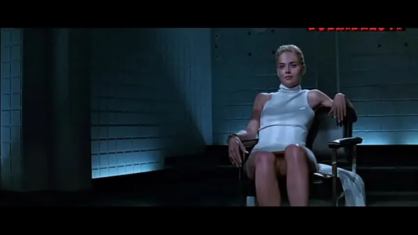 Горячий Шэрон Стоун скрещивает ноги в Basic Instinct мой тюб