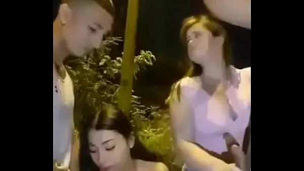 Hot Two friends sucking cocks in the street my Tube