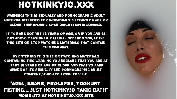 Populer Anal, bears, prolapse, yoghurt, fisting… just Hotkinkyjo takig bath Tabung saya