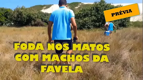 Gorący Machos da favela fudendo nos matos - previa mojej rurce