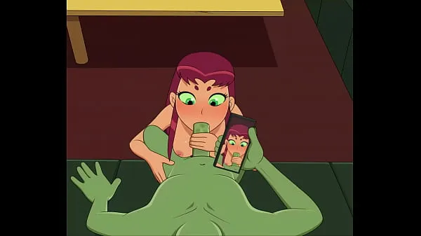 Starfire x Beast boy (Sfan Tüpümü sıcak tut