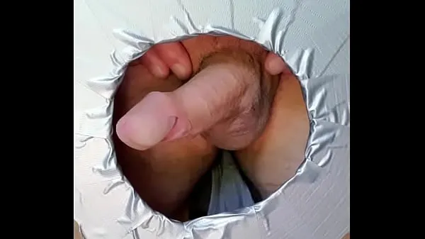 Caliente Viejo que habla sucio en el Gloryhole mi tubo