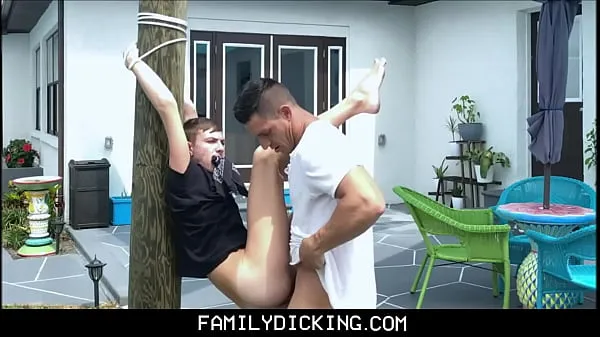 Hot Twink Nephew Johnny Hunter Tied To Tree Fucked By Muscle Hunk Uncle my Tube