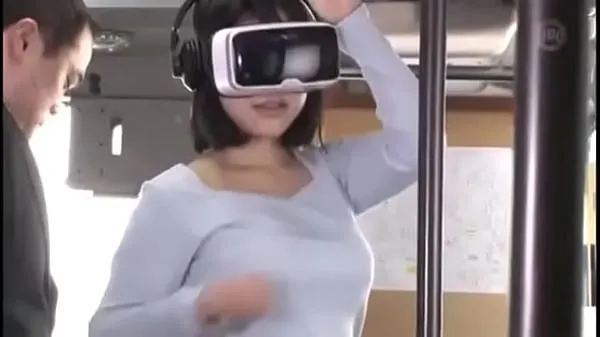 گرم Cute Asian Gets Fucked On The Bus Wearing VR Glasses 3 (har-064 میری ٹیوب