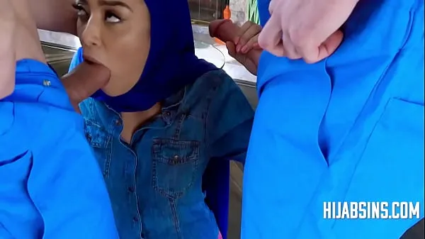 Quente Segredo Lacey do Hijab Teen usado para chantagear meu tubo