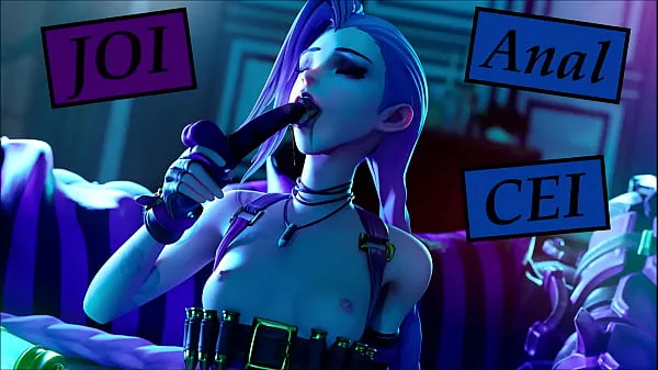 Caliente Instrucciones para anal y masturbación con Jinx, de LoL mi tubo