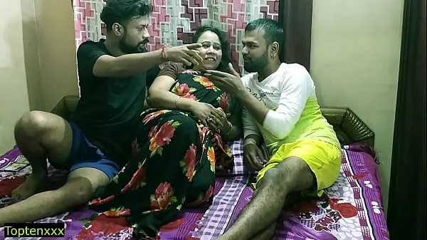 Chaud Dada, je vais baiser la première bhabhi sexy ! Desi sexy bhabhi baise avec les deux pour de l'argent mon tube