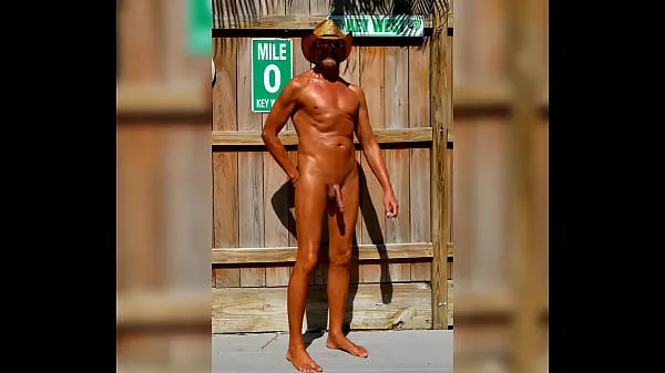 Quente Cowboy nu em Key West meu tubo