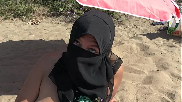 Hot Married Muslim Wife Lets Stranger Fuck Her On the Beach my Tube