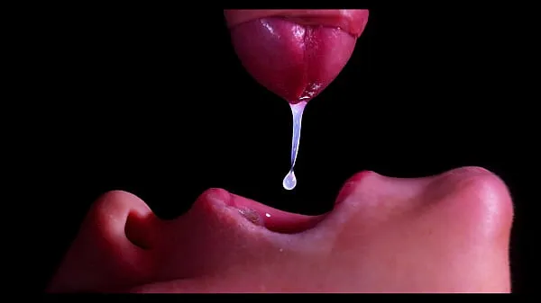 Chaud FERMER : MEILLEURE bouche de traite pour votre bite ! Sucer une bite ASMR, langue et lèvres BLOWJOB DOUBLE EJACULATION -XSanyAny mon tube