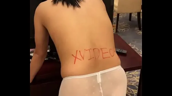 Caliente hotelera, mujer joven mi tubo