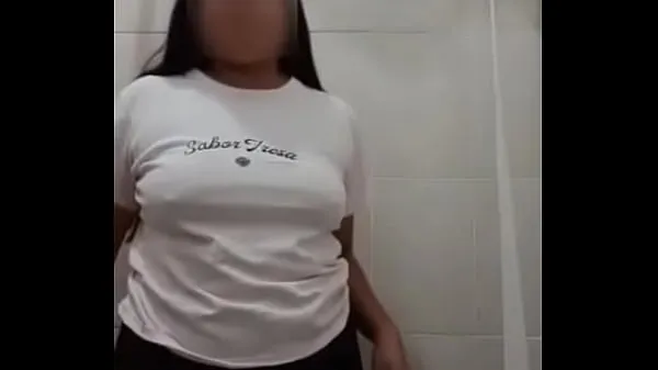 Nóng bỏng stripping in the bathroom My Tube