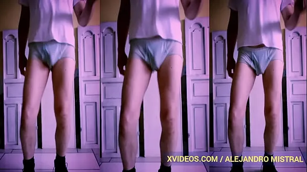 Fetish underwear mature man in underwear Alejandro Mistral Gay video Tüpümü sıcak tut
