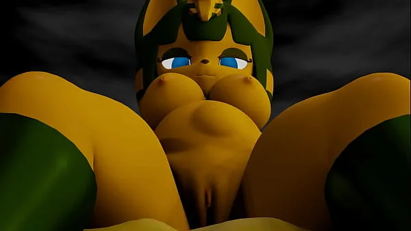 Caliente VORE] La comida de medianoche de Ankha (Dragonimator mi tubo