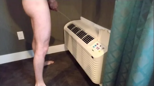 Hot Peeing in hotel Air Conditioners my Tube