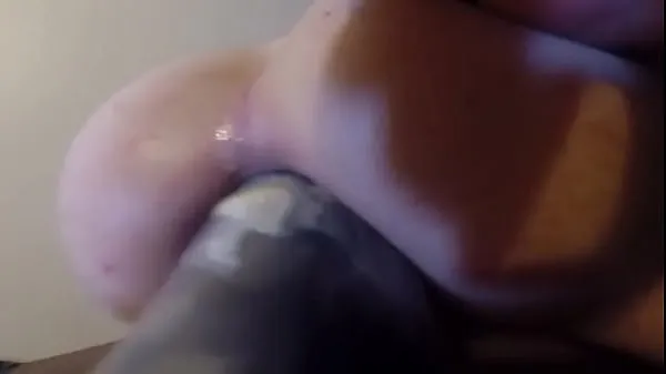 Hot girlfriend inserting huge anal dildo my Tube